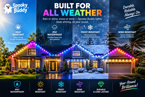 Spooky Buddy™ Smart Permanent Outdoor Lights - Spooky buddy